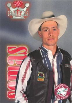 1996 High Gear Rodeo Crown Jewels #71 Aaron Semas Front